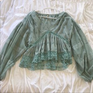 Free People lace tunic!